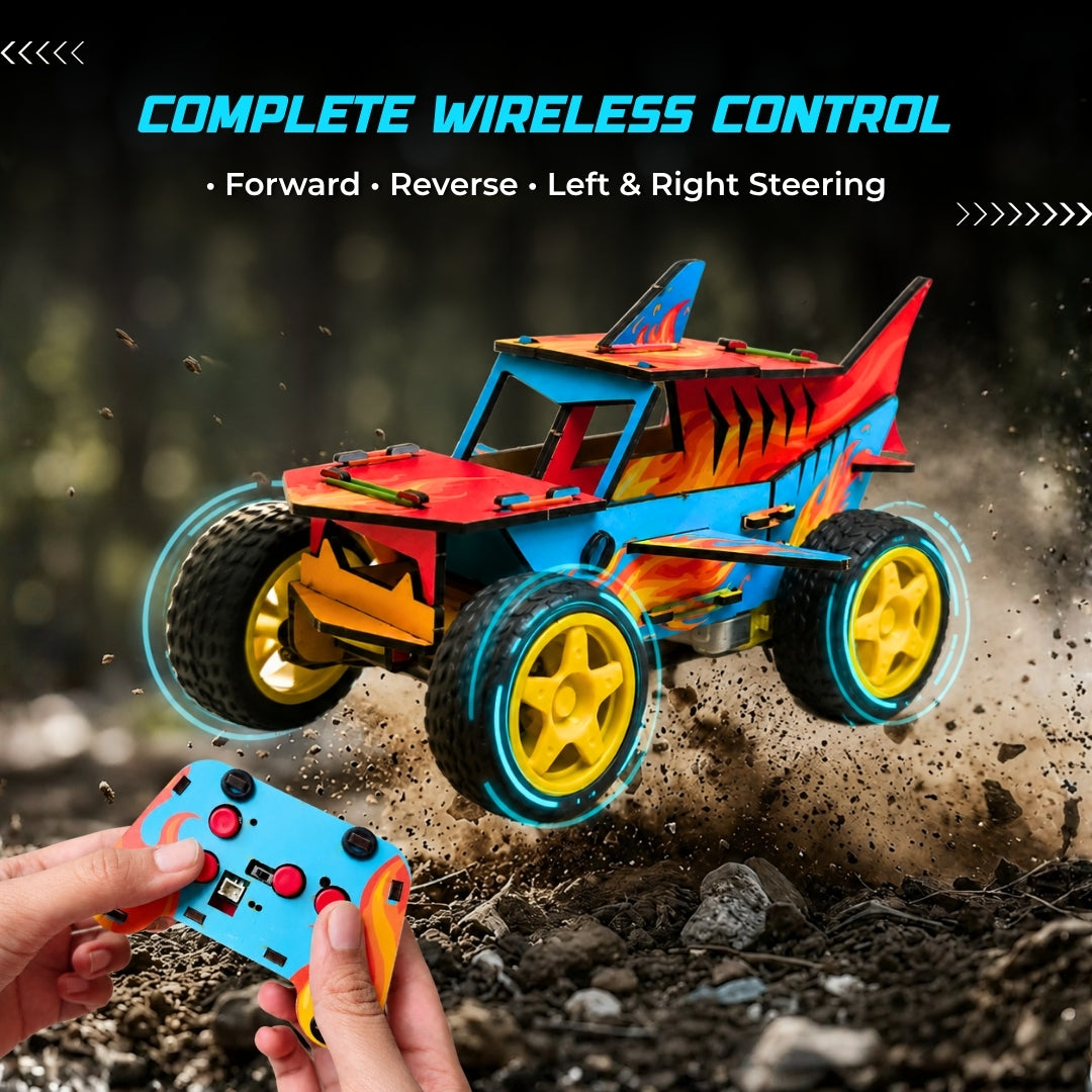Sooper Brains™ DIY Monster Truck Kit (Type-C Rechargeable)