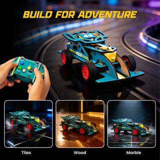 Bolt Racer™Premium DIY RC car (Type-C rechargeable)