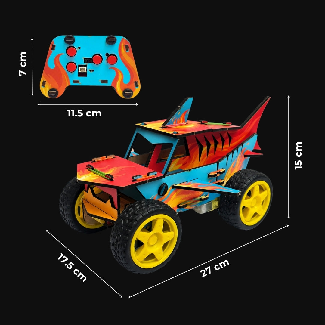 Sooper Brains™ DIY Monster Truck Kit (Type-C Rechargeable)
